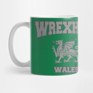 Wrexham Wales Retro Vintage Mug